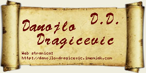 Danojlo Dragičević vizit kartica